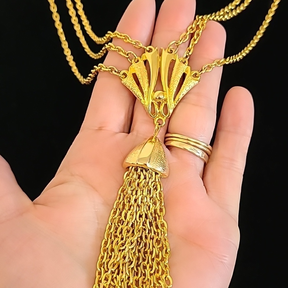 Vintage Multi Link Necklace - Picture 7 of 11